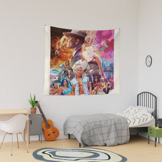 Discover Barbenheimer Latest Tapestry