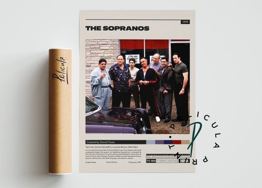 Discover The Sopranos David Chase Poster
