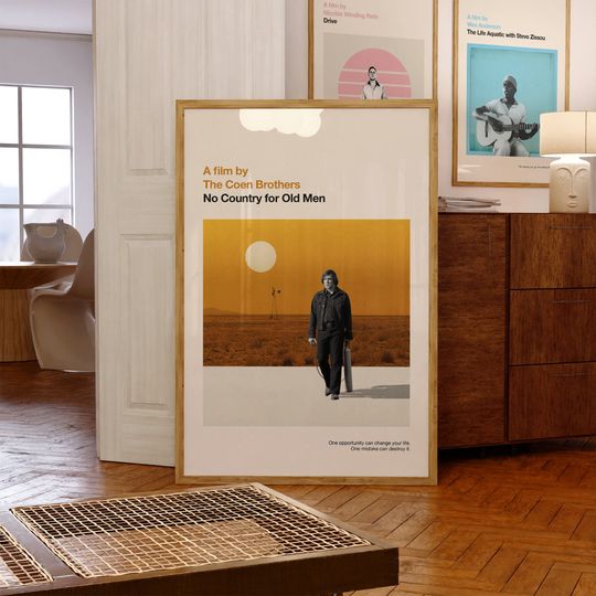 Discover No Country for Old Men print - Movie poster