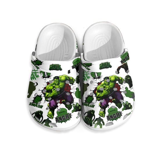Discover Hulk Character Clogs Shoes