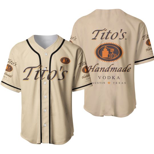 Discover Tito Handmade Vodka Baseball Jersey