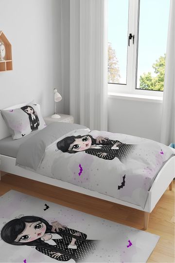 Discover Wednesdays Room Gothic Kids Bedding Set,Wednesdays Elegance
