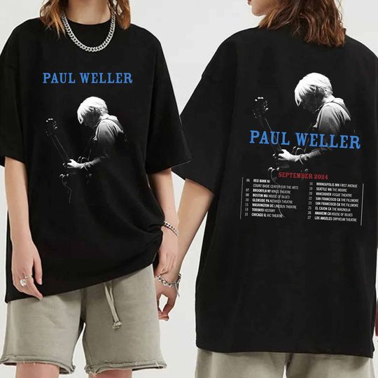 Discover Paul Weller 2024 Tour Shirt, Paul Weller Fan Shirt