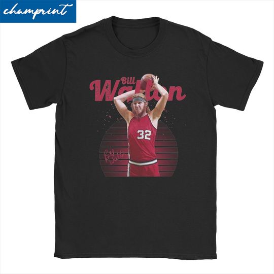 Discover Men Women T-Shirt Bill Walton Funny Tee Shirt