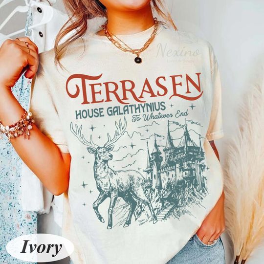 Discover Throne of Glass Fan Shirt - Aelin Galathynius Fireheart Kingsflame Tee - Perfect Gift for Book Lovers