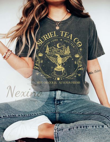 Discover Suriel Tea Co Shirt, Acotar Shirt, A Court Of Thorns And Roses Shirt