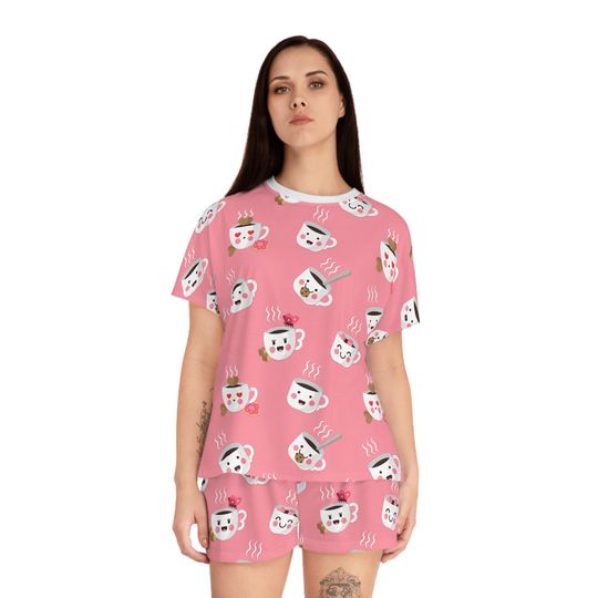 Discover Coffee Cup Pajama Set for Coffee Enthusiasts