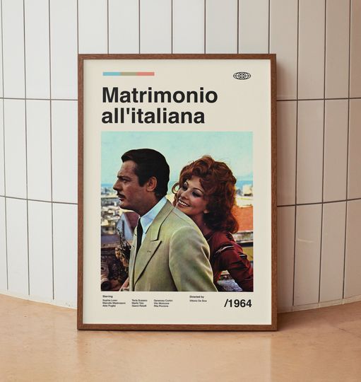 Discover Marriage Italian Style (Matrimonio all'italiana) Movie Poster