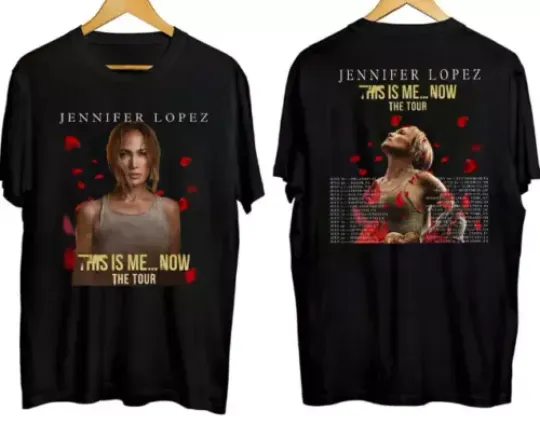 Discover Jennifer Lopez 2024 This Is Me Now Tour Shirt