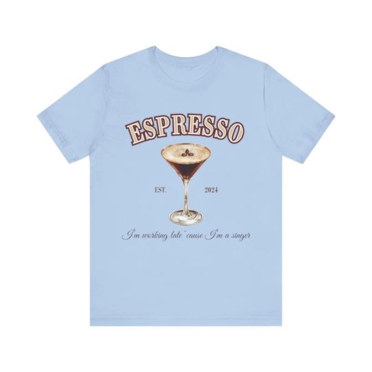 Discover Espresso Graphic T-Shirt, Sabrina Carpenter Inspired Shirt