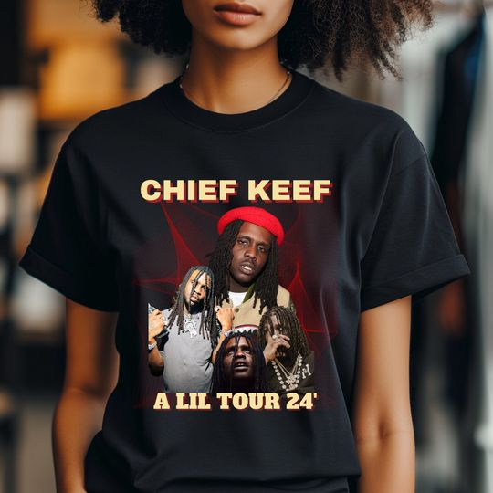 Discover Chief Keef TShirt | A Lil Tour 2024 Concert | Concert Shirt