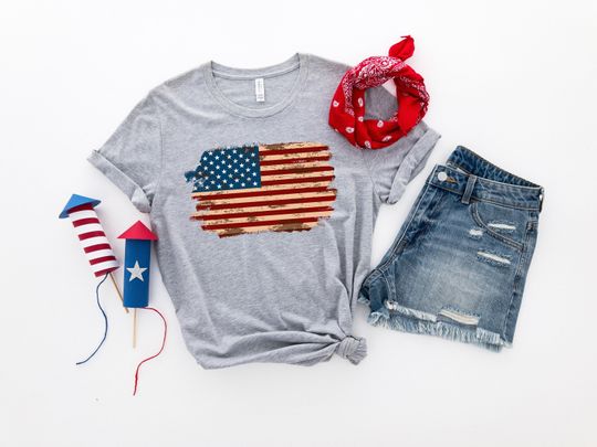 Discover American Flag Shirt, America Shirt, Freedom Shirt, America Peace Shirt