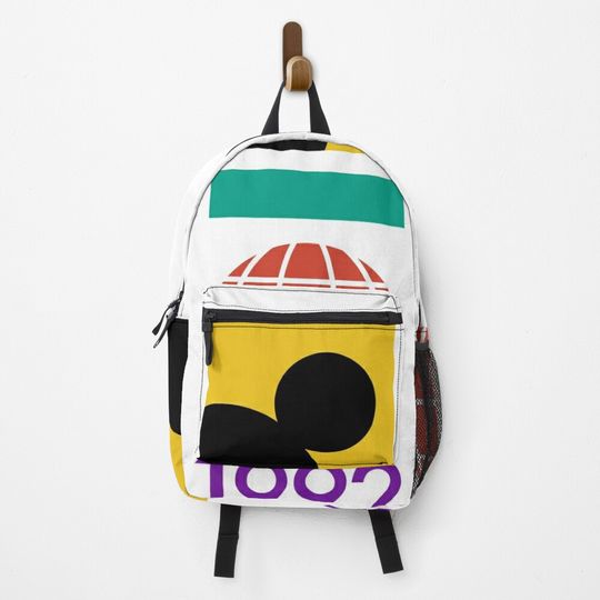 Discover Holiday In France 1992, No.2 Backpack, Back to School Backpack
