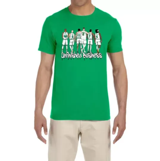 Discover Jayson Tatum Jaylen Brown Unfinished Business T-Shirt