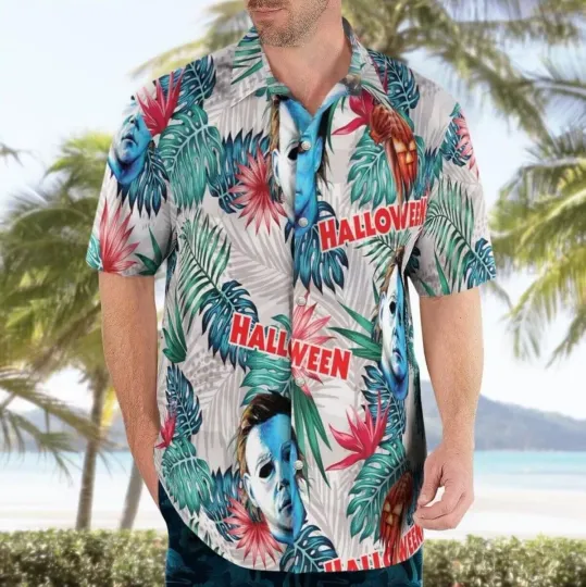 Discover Halloween Michael Myers Hawaiian Shirt Aloha Shirt