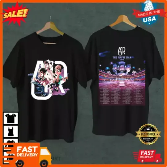 Discover AJR The Maybe Man Tour 2024 Shirt, AJR Band Fan Shirt