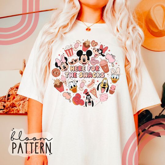 Discover Here for the Snacks Sublimation Shirt, Magic Mouse Sublimation Shirt
