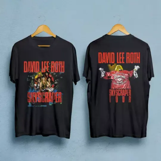 Discover David Lee Roth - 1988 Skyscraper Tour T-Shirt