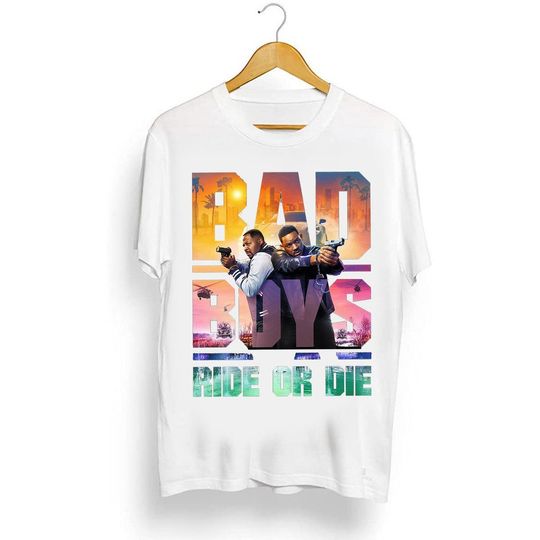 Discover Bad Boys Ride or Die (2024) Movie Shirt, Bad Boys 4, Will Smith