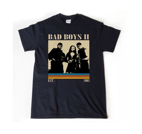 Discover Bad Boys II Shirt, Bad Boys II T Shirt, Movie T Shirt, Vintage Shirt