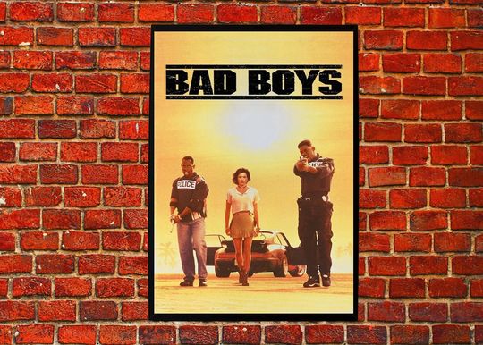 Discover Classic Bad Boys Movie Poster