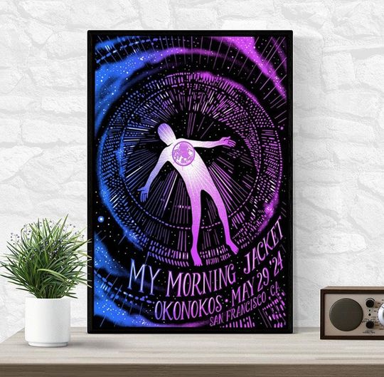Discover Tour 2024 My Morning Jacket San Francisco, CA Poster