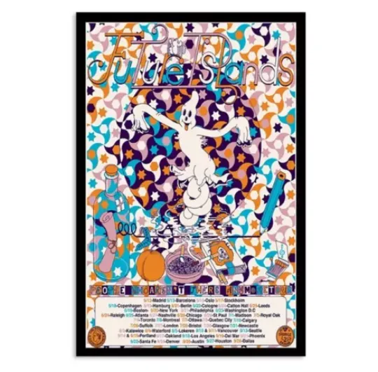 Discover Future Islands Tour 2024 Poster