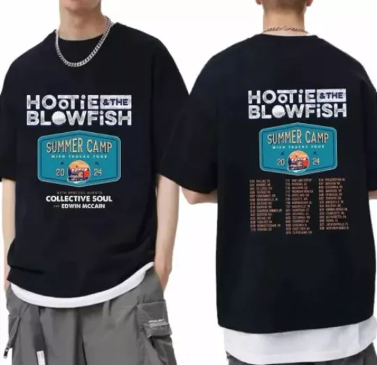 Discover Hootie And The Blowfish - Summer Camp with Trucks Tour 2024 Shirt
