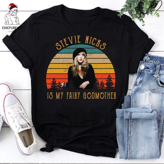Discover Stevie Nicks Vintage Style Unisex Vintage T-Shirt