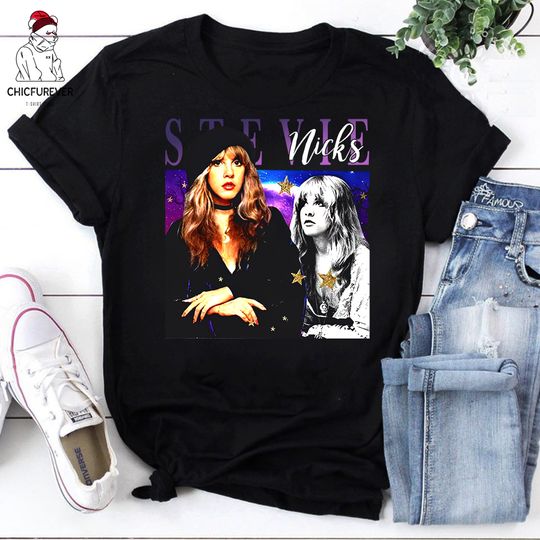 Discover Stevie Nicks Classic Vintage Graphic Unisex Vintage T-Shirt