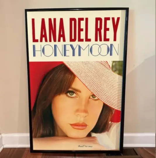 Discover Lana Del Rey 'Honeymoon' Poster, Gift Poster