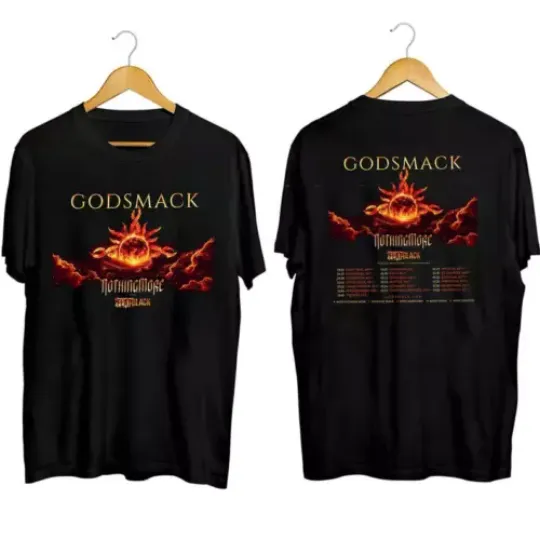 Discover Godsmack Fall Tour 2024 Shirt, Godsmack 2024 Concert Tee