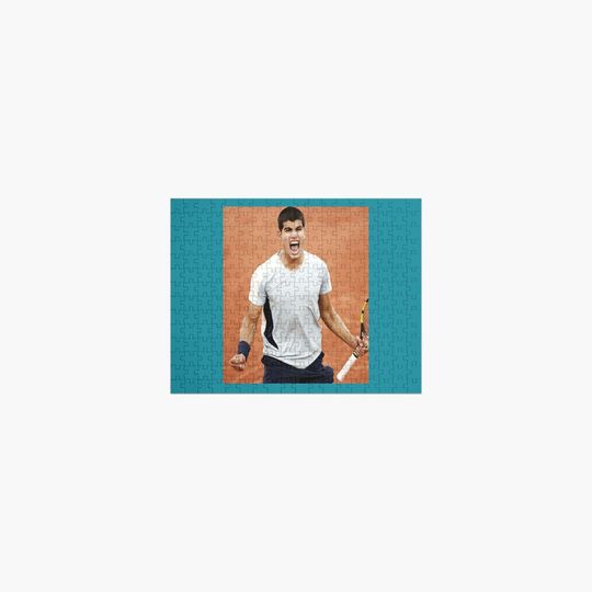 Discover Tennis Player Carlos Alcaraz Jigsaw Puzzle