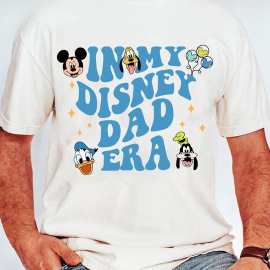 Discover In My Dad Era, Father's Day, Mouse Dad Shirt, Gift For Dad, Dad Shirt