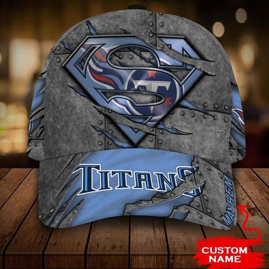 Discover Custom Name SUPERMAN Cap, SUPERMAN Baseball Cap