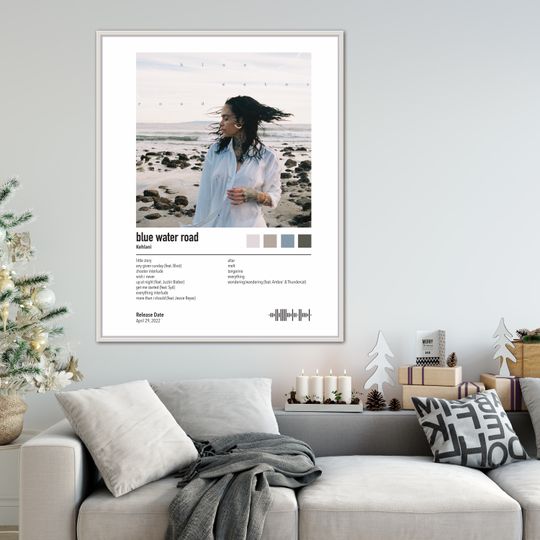 Discover Kehlani  Blue Water Road Album Cover Poster