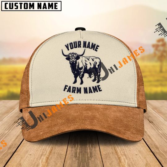 Discover Highland Embroidered Name and Printed Cap