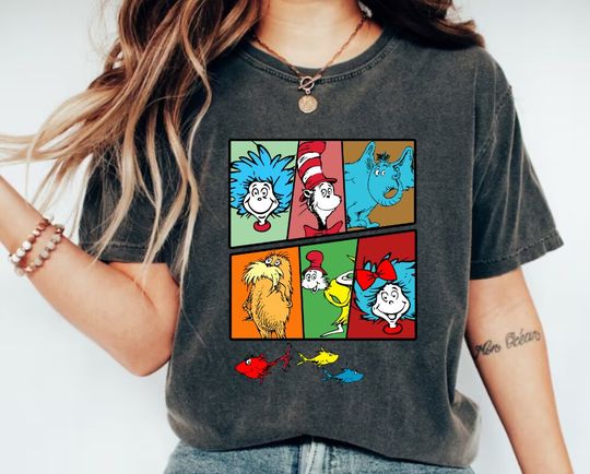 Discover Seuss Geisel Day Shirt, Reading Day Shirt, 100 Days School Shirt
