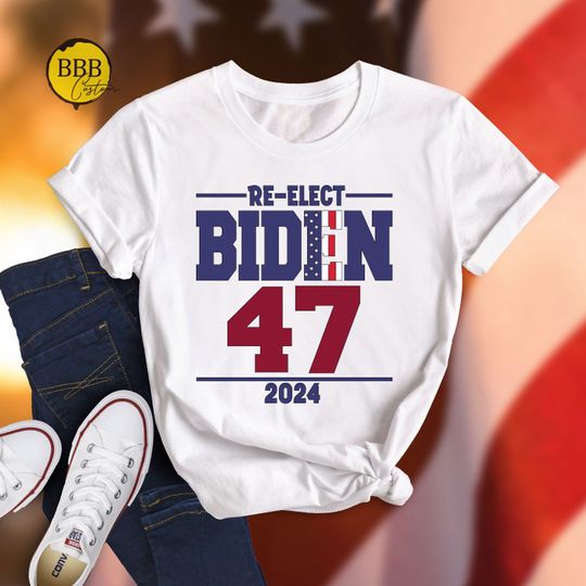 Discover Re-Elect Biden 2024 Shirt, Election Shirt, Choose Biden Shirt