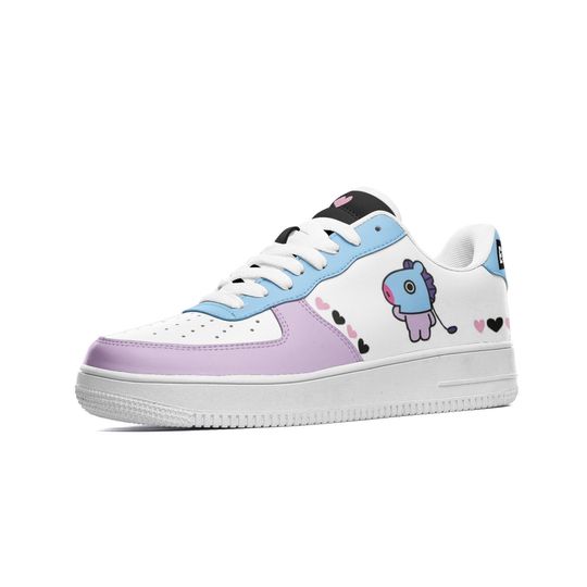 Discover BT21 Mang Unisex Low Top Leather Sneakers
