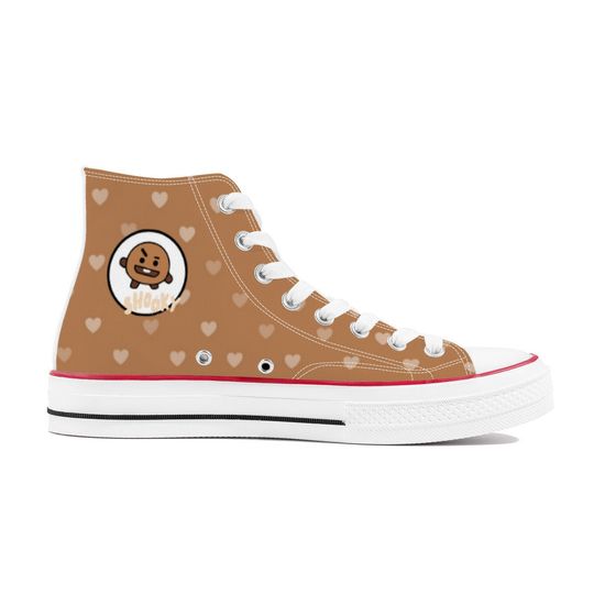 Discover BT21 Shooky High Top Sneakers, Gifts for Fan