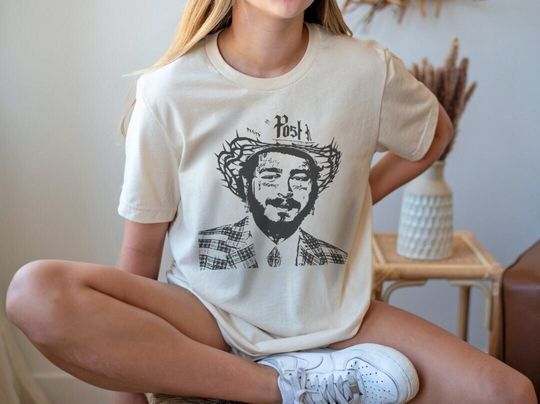 Discover post Malone Cowboy T-Shirt, Music Merch, Country Music