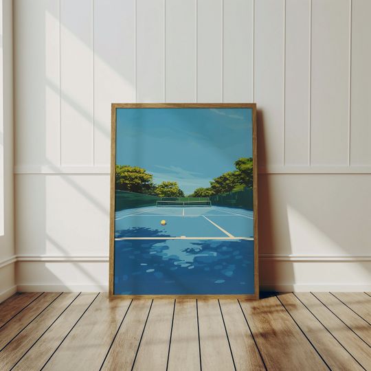Discover Tennis Wall Art Print