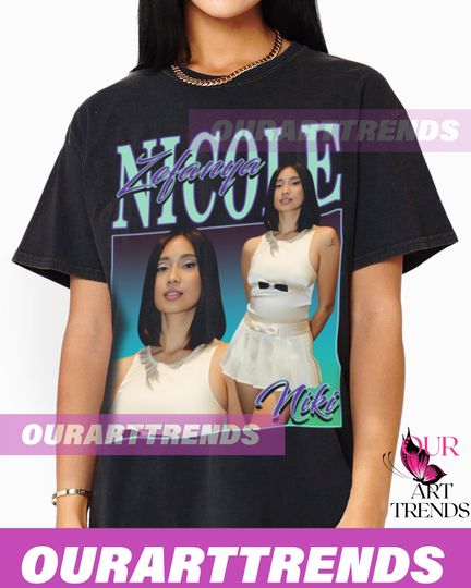 Discover Vintage Niki Shirt Graphic Pop T-shirt
