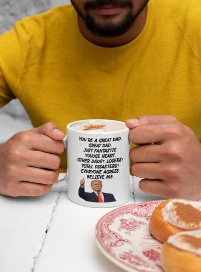 Discover Birthday Gift Idea, Dad Mug, Father's Day Mug, Father's Day Gift, Dad Coffee Mug
