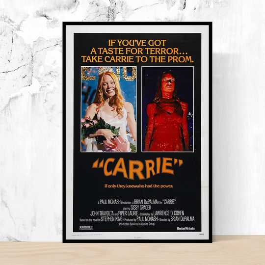 Discover Carrie Movie Poster- Film Fan Collectibles