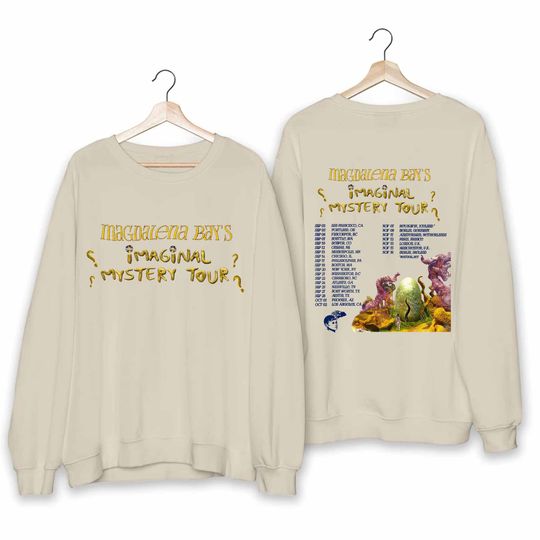 Discover Magdalena Bay - The Imaginal Mystery Tour 2024 Double Sided Sweatshirt