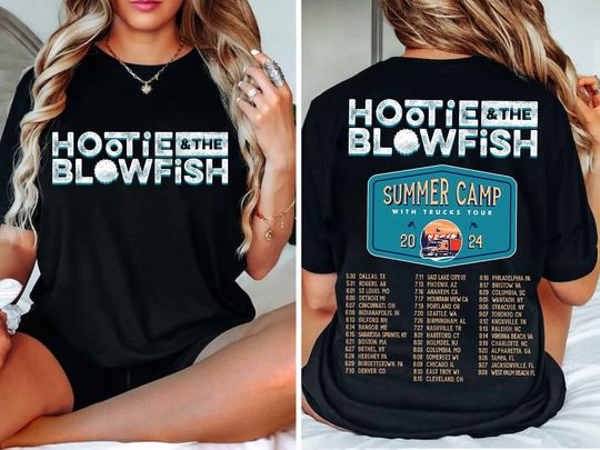 Discover Hootie And The Blowfish Summer Camp with Trucks Tour 2024 Shirt