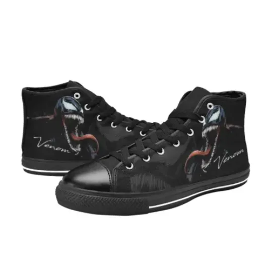 Discover Venom High Top Shoes Canvas Sneaker For Men