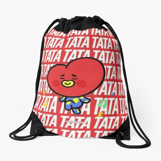 Discover tata fanart  Drawstring Bag
